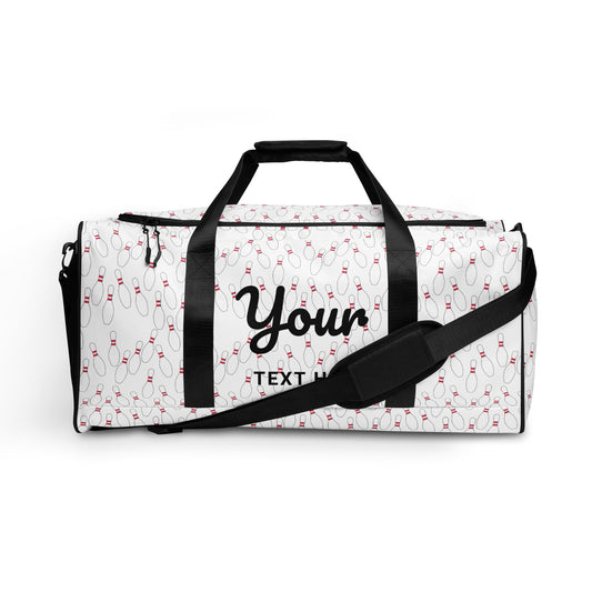 Personalized Bowing Pin Duffle Bag Default Title