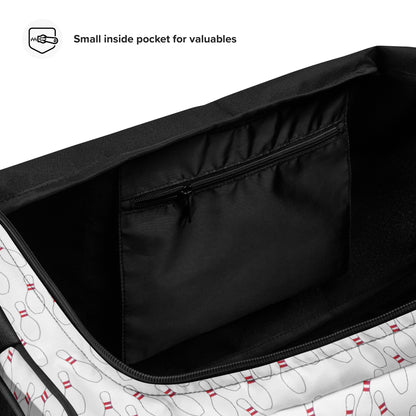 Personalized Bowing Pin Duffle Bag