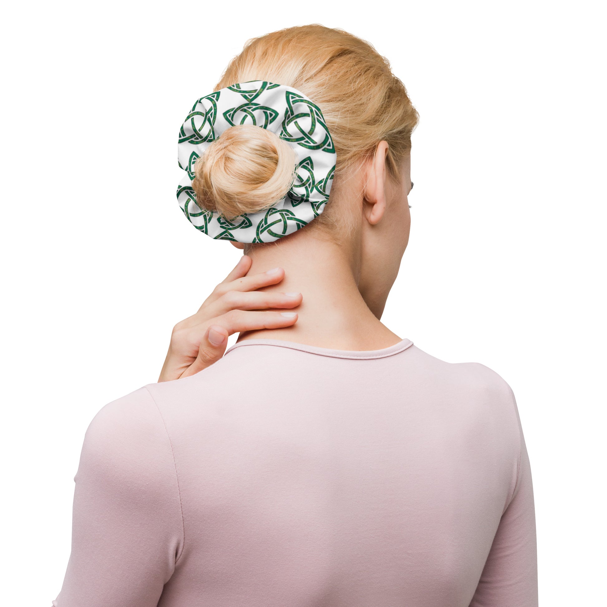 Celtic Knot Triquetra Scrunchie Default Title
