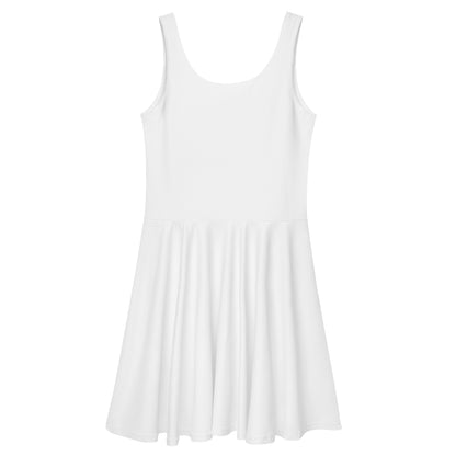 Grateful Thankful Blessed Pink Skater Dress