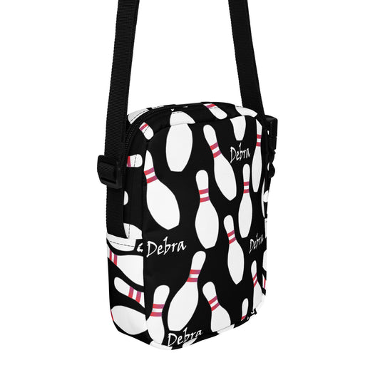 Bowling Pin Utility Crossbody Personalized Bag