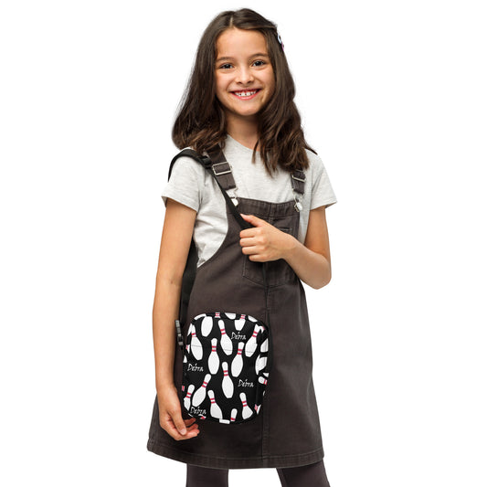 Bowling Pin Utility Crossbody Personalized Bag