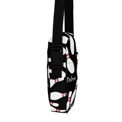 Bowling Pin Utility Crossbody Personalized Bag