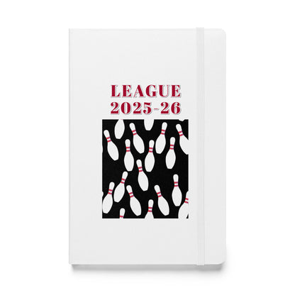 Bowling Pin Hardcover Bound Notebook Default Title