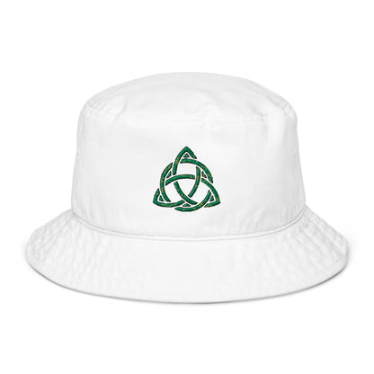 Celtic Knot Triquetra Organic bucket hat Default Title