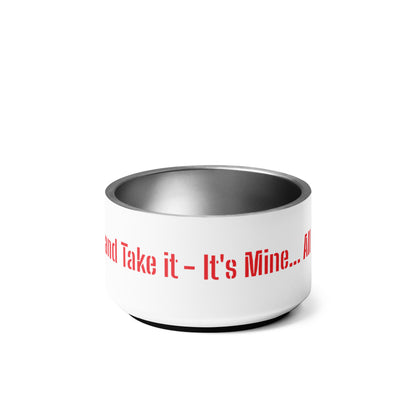 Come and Take It Pet Bowl Default Title