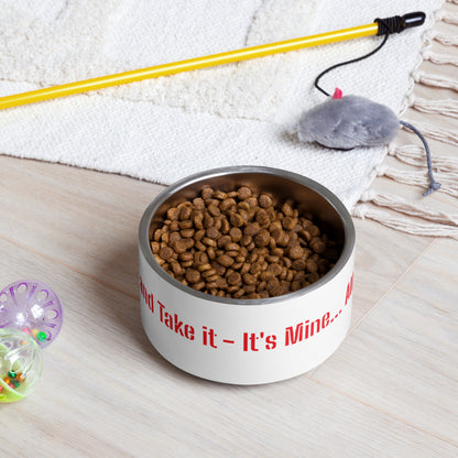Come and Take It Pet Bowl
