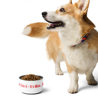 Come and Take It Pet Bowl