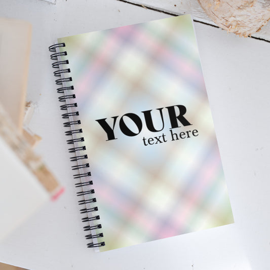 Pastel Spiral Dotted Line Notebook Default Title
