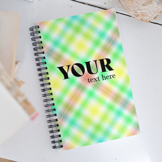 Green Orange Blue Yellow Spiral Dotted Line Notebook Default Title