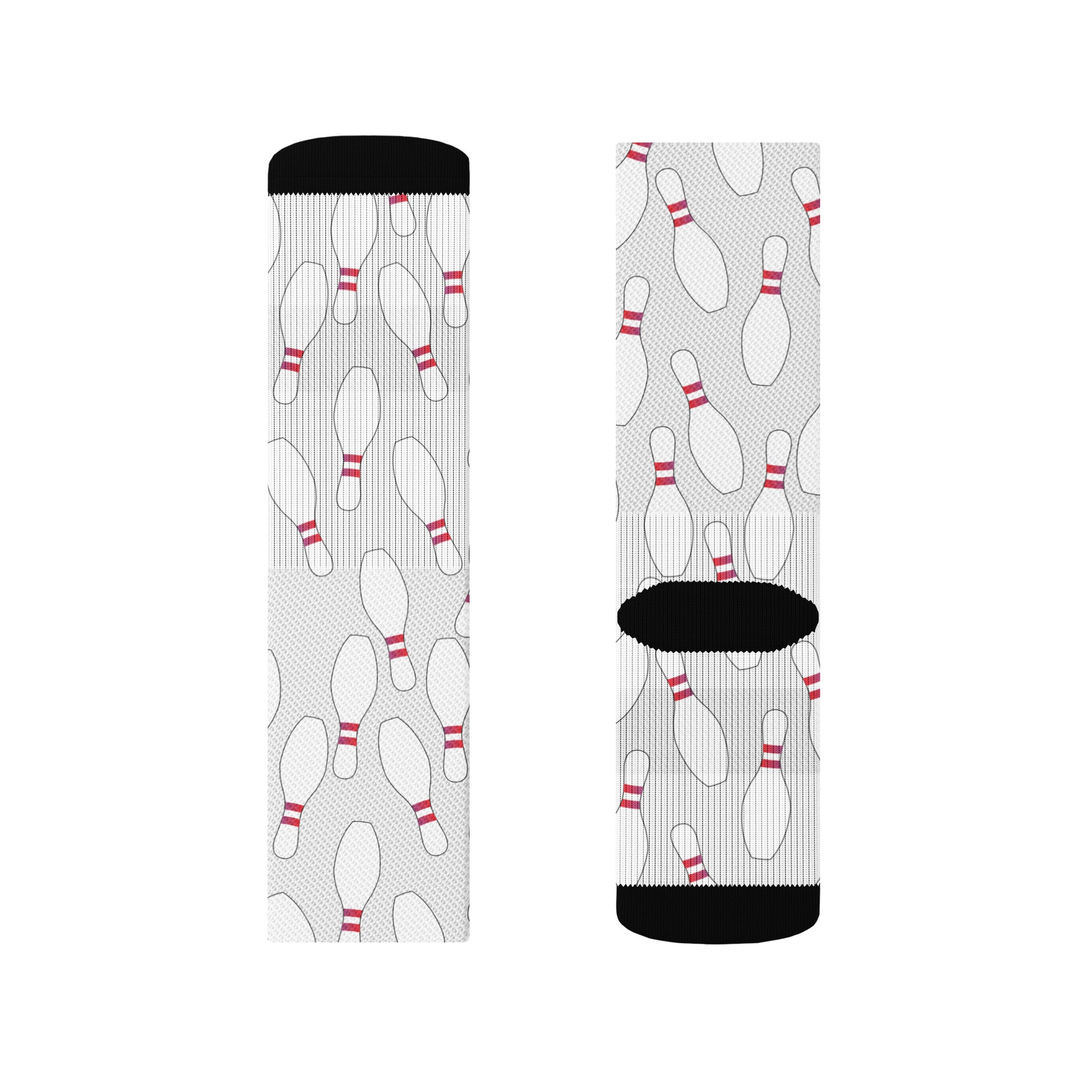 Bowling Pin Crew Socks
