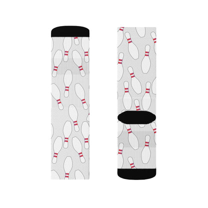 Bowling Pin Crew Socks