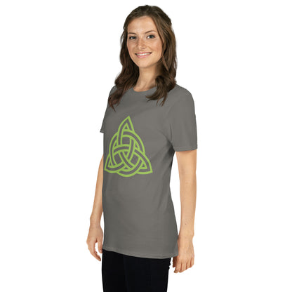 Celtic Knot Triangle Short-Sleeve Unisex T-Shirt