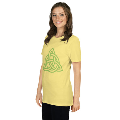 Celtic Knot Triangle Short-Sleeve Unisex T-Shirt