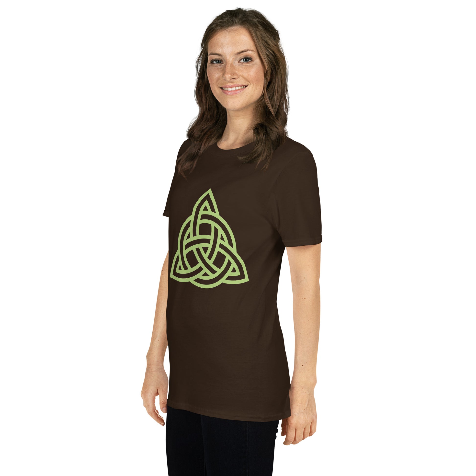 Celtic Knot Triangle Short-Sleeve Unisex T-Shirt