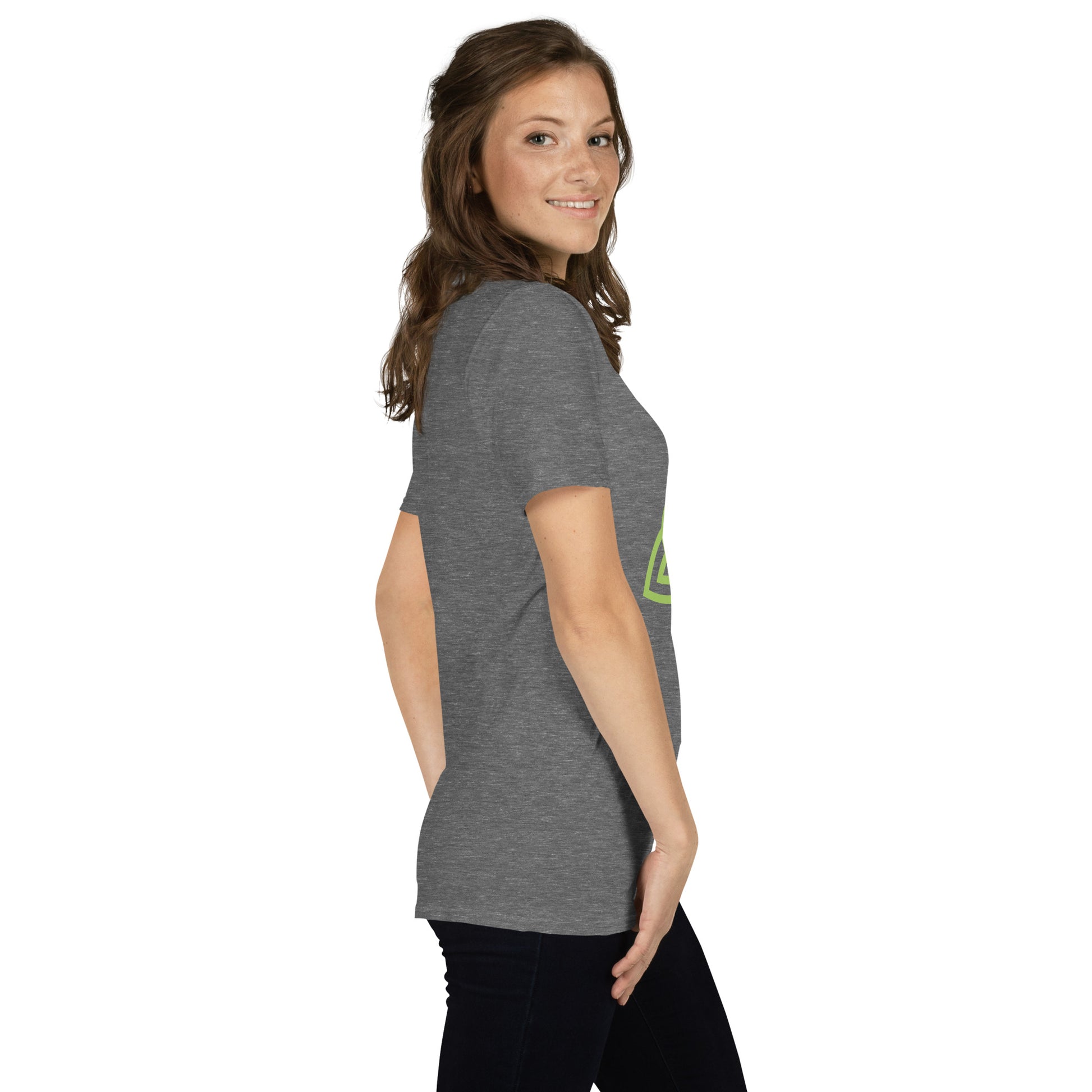 Celtic Knot Triangle Short-Sleeve Unisex T-Shirt