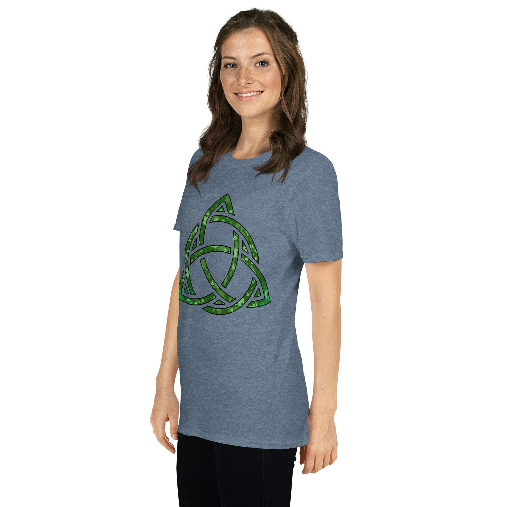 Celtic Knot Triquetra Short-Sleeve Unisex T-Shirt