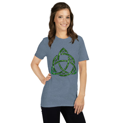 Celtic Knot Triquetra Short-Sleeve Unisex T-Shirt