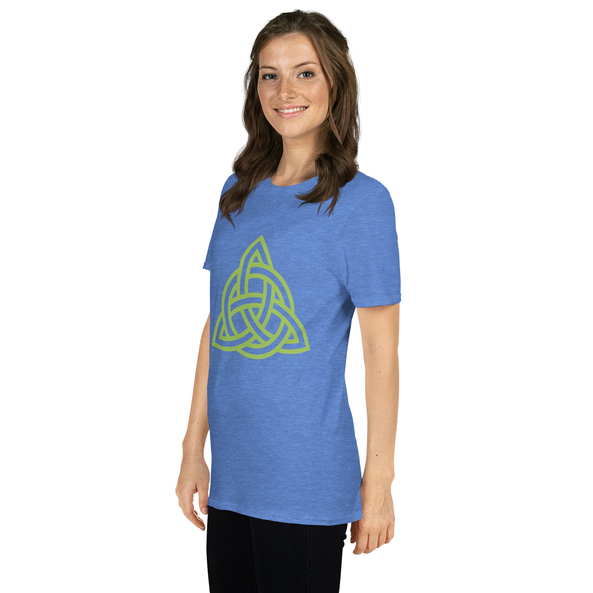 Celtic Knot Triangle Short-Sleeve Unisex T-Shirt