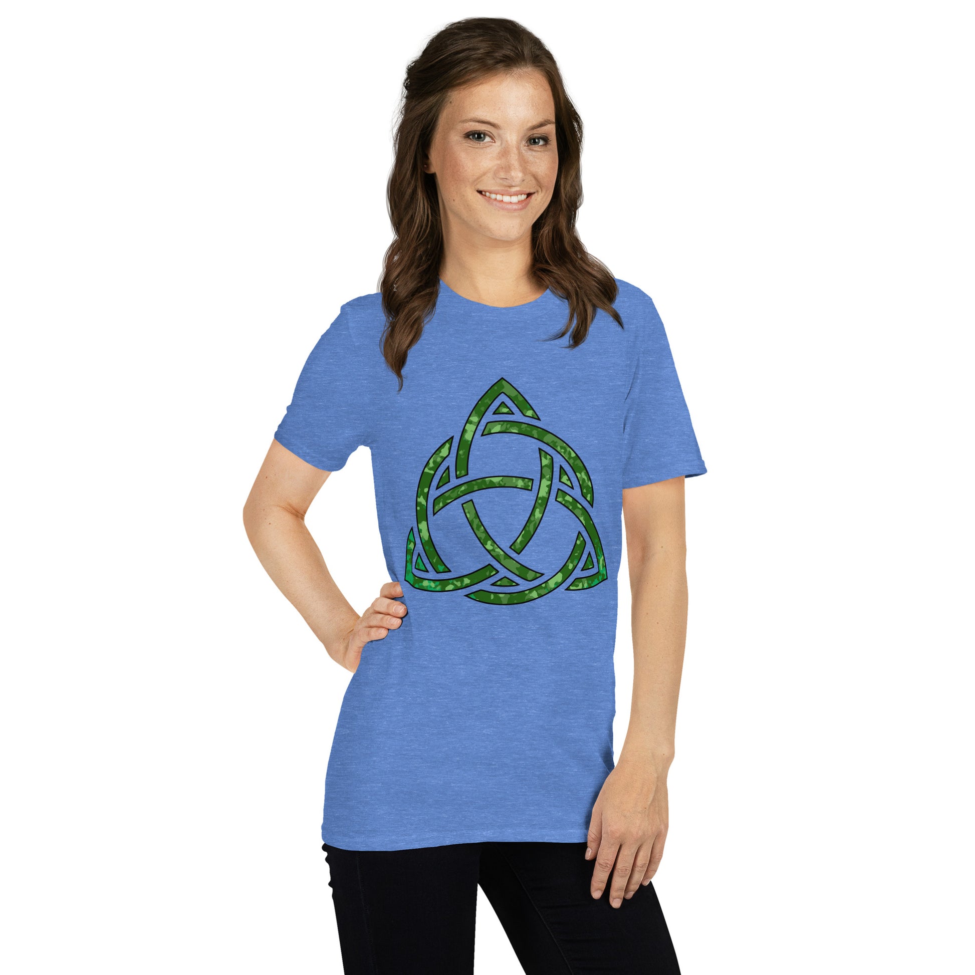 Celtic Knot Triquetra Short-Sleeve Unisex T-Shirt