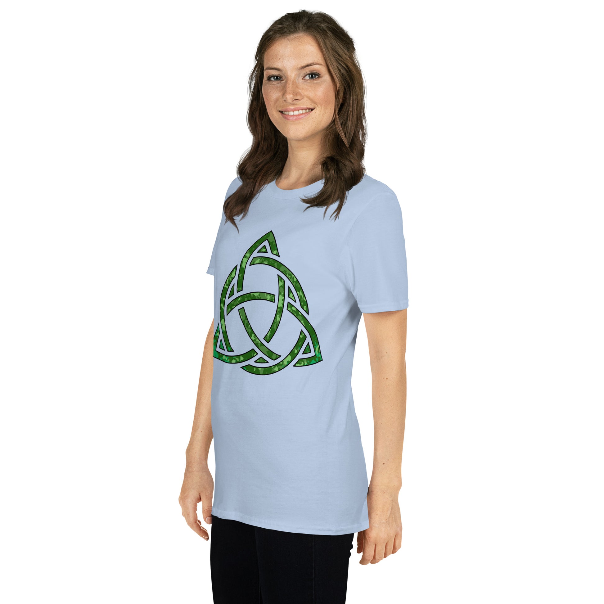 Celtic Knot Triquetra Short-Sleeve Unisex T-Shirt