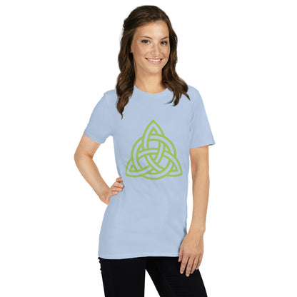 Celtic Knot Triangle Short-Sleeve Unisex T-Shirt