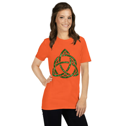 Celtic Knot Triquetra Short-Sleeve Unisex T-Shirt