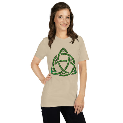 Celtic Knot Triquetra Short-Sleeve Unisex T-Shirt
