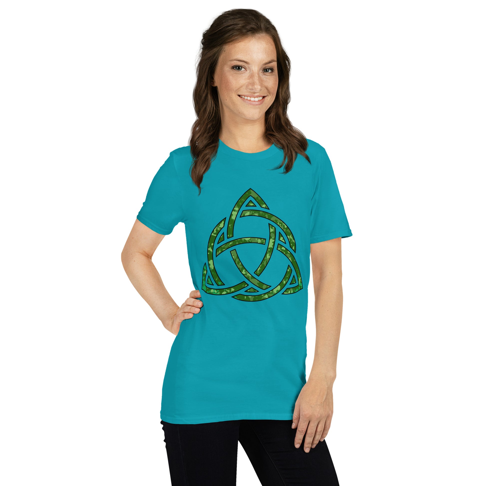 Celtic Knot Triquetra Short-Sleeve Unisex T-Shirt