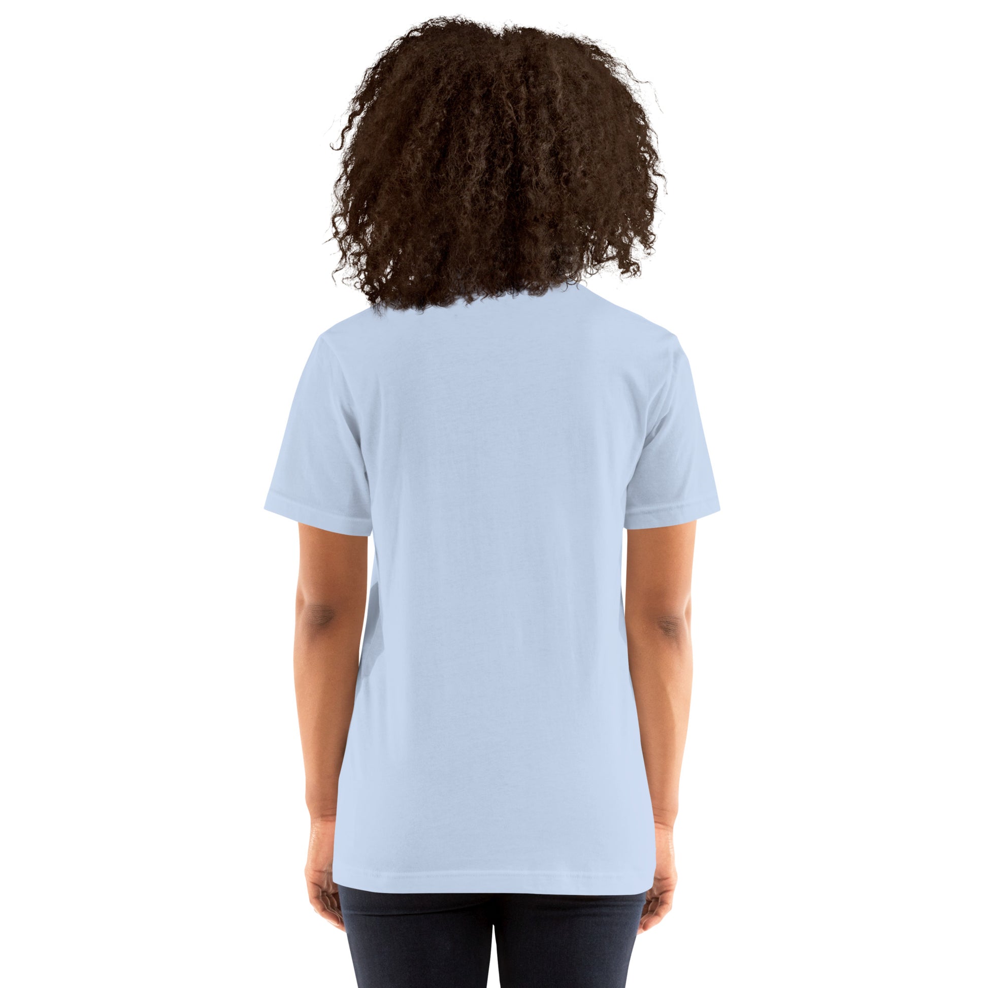 Thankful Grateful Blessed Pink Ladies Unisex t-shirt