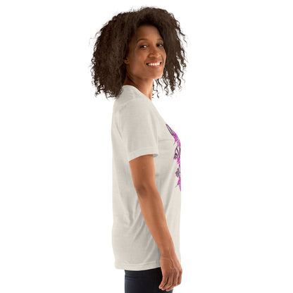 Thankful Grateful Blessed Pink Ladies Unisex t-shirt