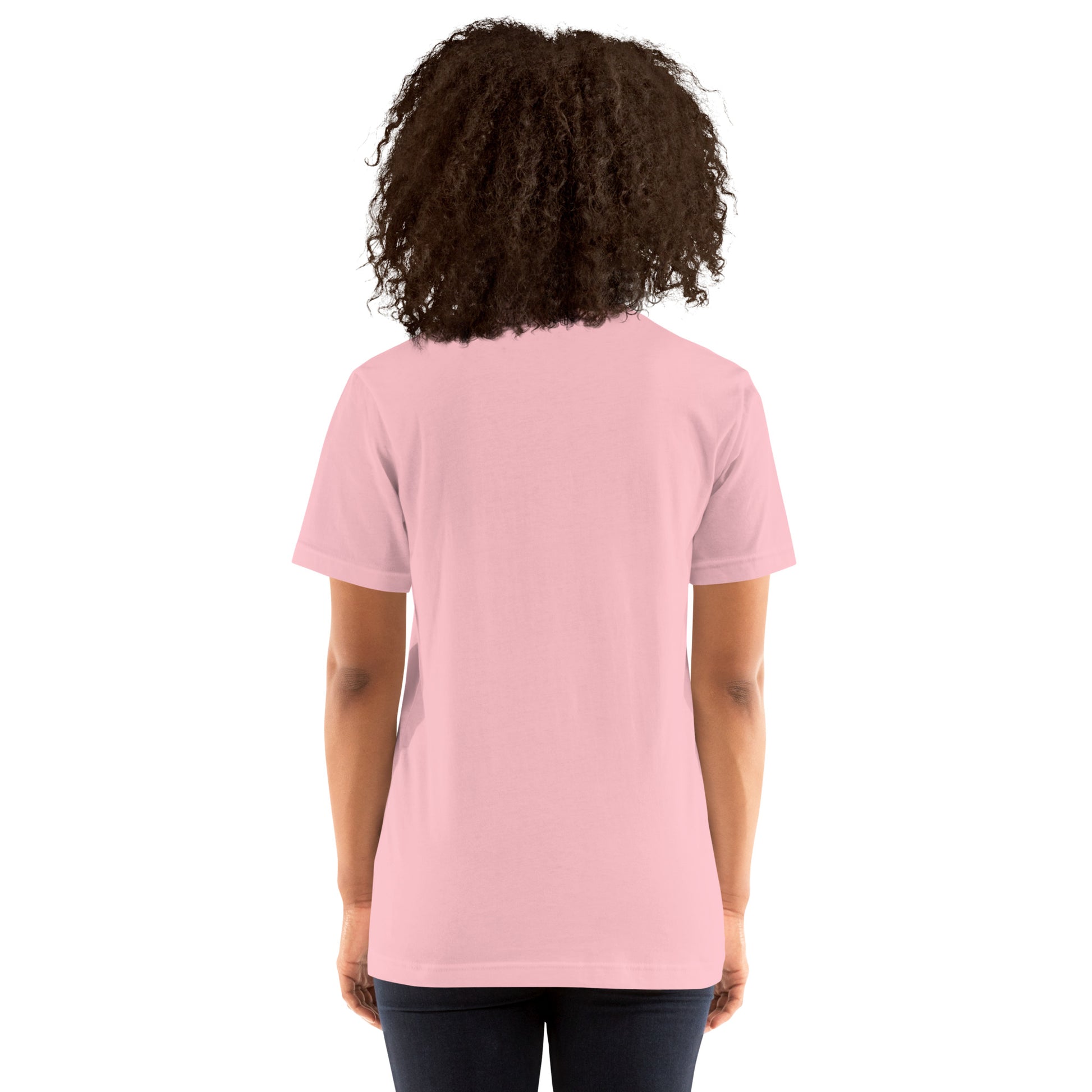 Thankful Grateful Blessed Pink Ladies Unisex t-shirt