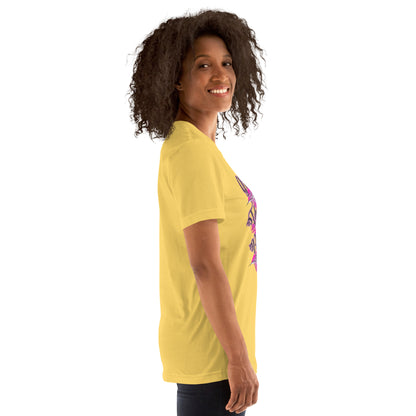 Thankful Grateful Blessed Pink Ladies Unisex t-shirt