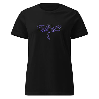 Guardian Angel Ladies Basic Tee Black