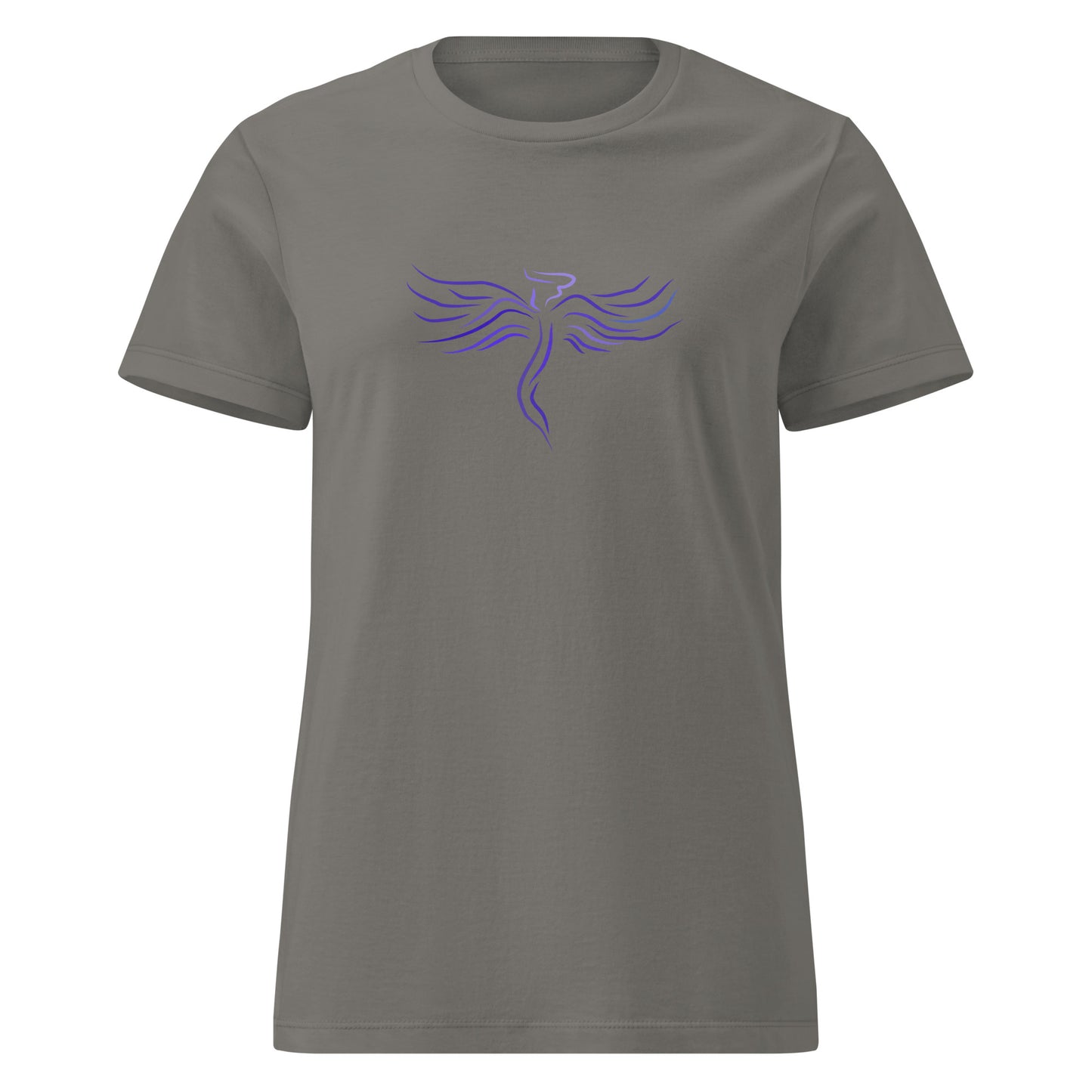 Guardian Angel Ladies Basic Tee Charcoal
