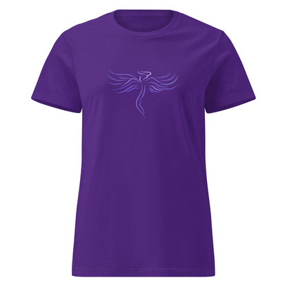 Guardian Angel Ladies Basic Tee Purple