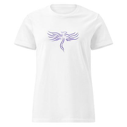 Guardian Angel Ladies Basic Tee White