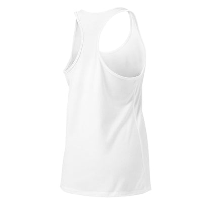 Bride with rings Women’s fitted racerback tank top
