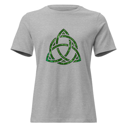 Celtic Trinity Knot Triquetra Bella + Canvas Ladies T-Shirt