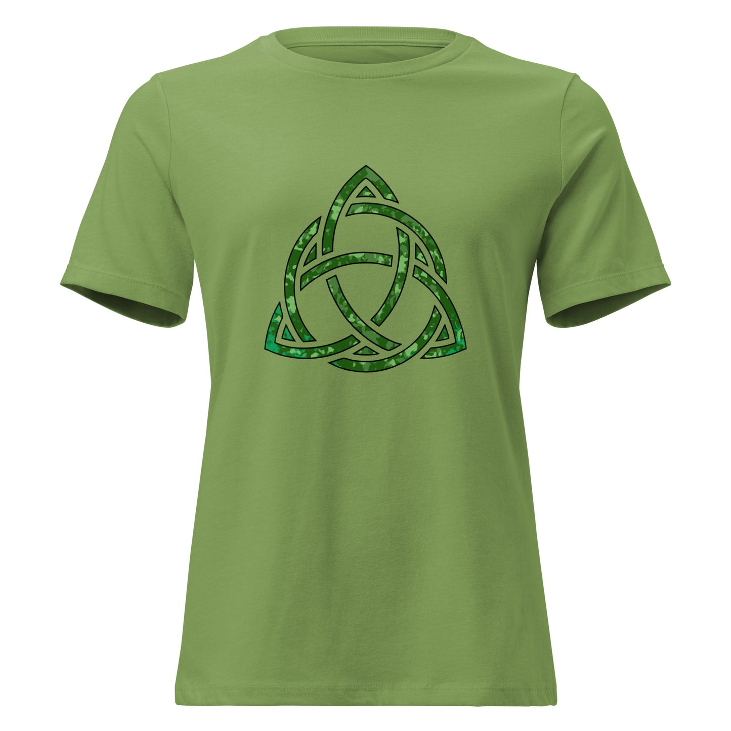 Celtic Trinity Knot Triquetra Bella + Canvas Ladies T-Shirt