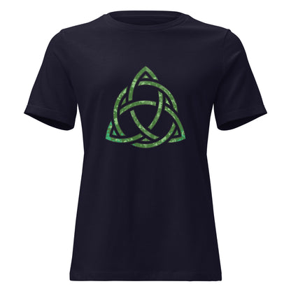 Celtic Trinity Knot Triquetra Bella + Canvas Ladies T-Shirt