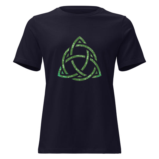 Celtic Trinity Knot Triquetra Bella + Canvas Ladies T-Shirt