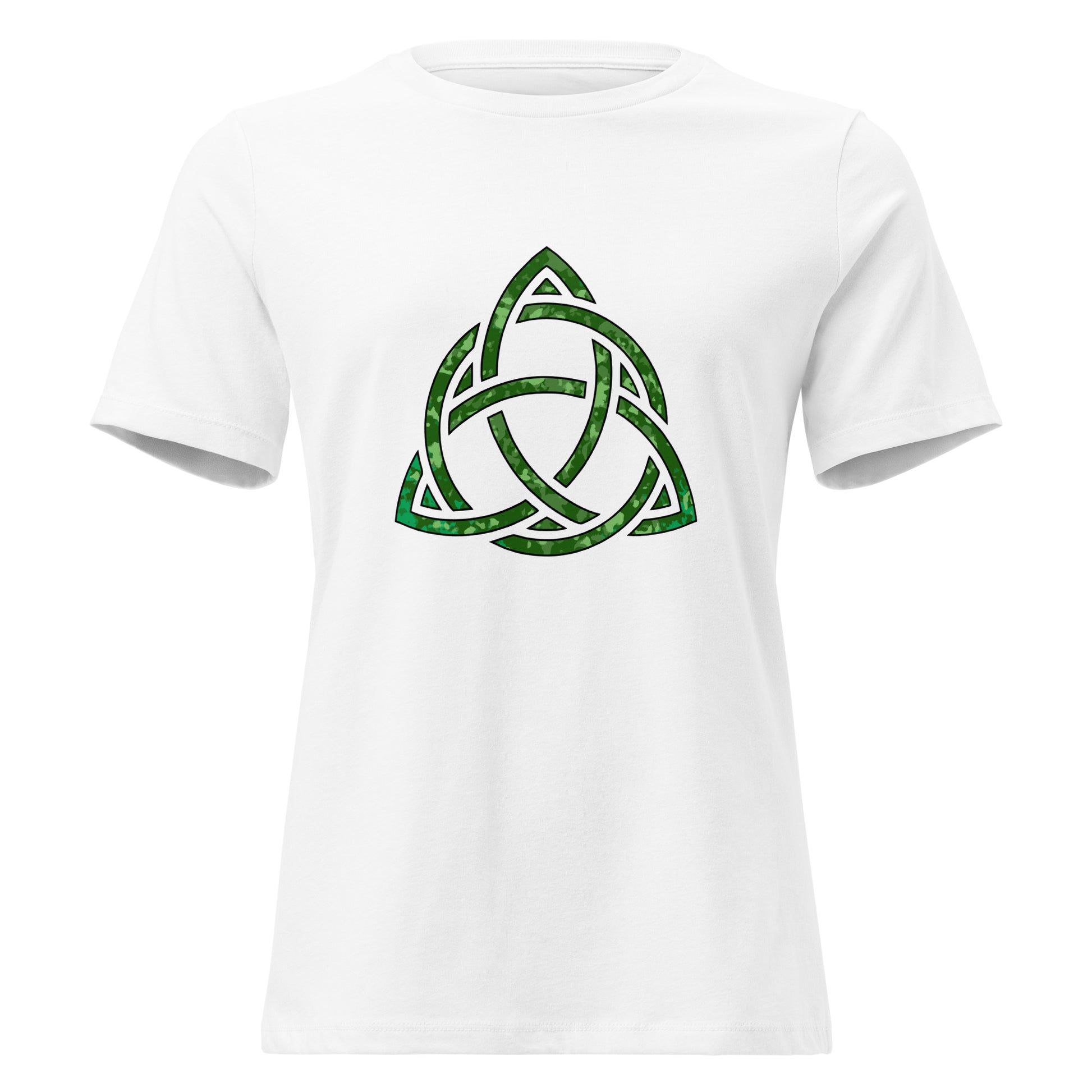 Celtic Trinity Knot Triquetra Bella + Canvas Ladies T-Shirt