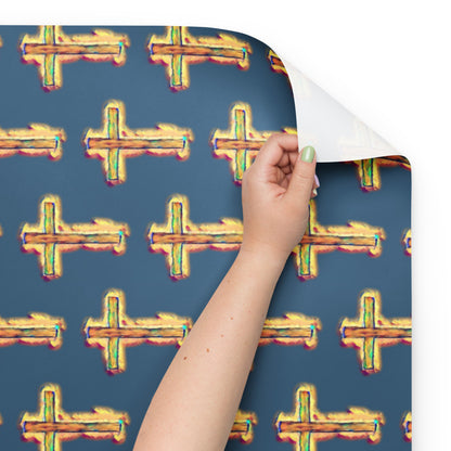 Bright Cross Wrapping paper sheets