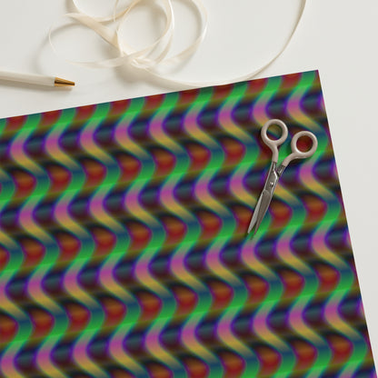 Color Stripes Wrapping paper sheets