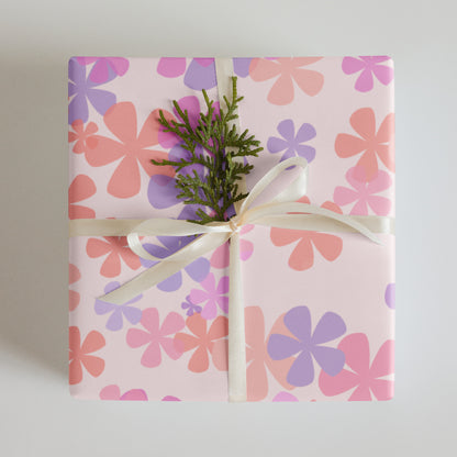 Floral Wrapping Paper Sheets Default Title