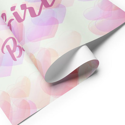It's a Girl Wrapping Paper Sheets